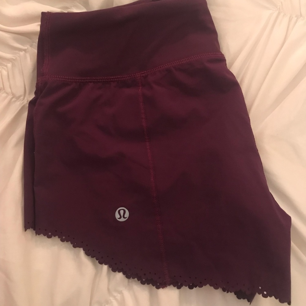 Lululemon shorts (lined) size 4